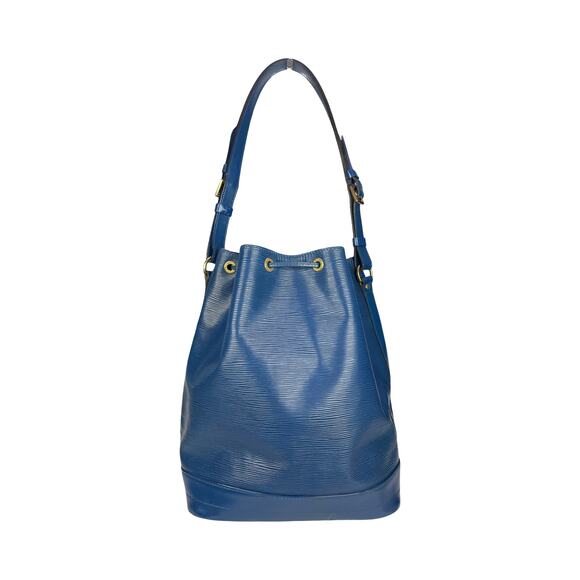 Louis Vuitton Noé PM Bucket Bag Blue Epi Leather Vintage 1994 Made in France - Picture 5 of 13